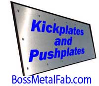  push plates and kick plates 